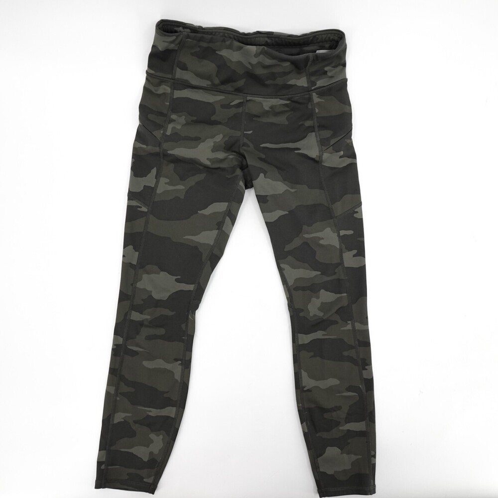 Athleta Pants Leggings Womens Small Camouflage Contender Compression Workout